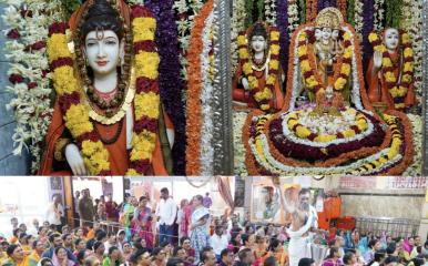 श्री क्षेत्र पिठापूर येथे श्रीपाद श्रीवल्लभ महाराजांचा रक्षाबंधन सोहळा हजारो भाविकांच्या उपस्थितीमध्ये संपन्न