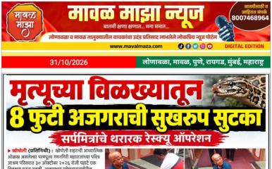 मृत्यूच्या विळख्यातून 8 फुटी अजगराची सुखरूप सुटका; सर्पमित्रांचे थरारक रेस्क्यू ऑपरेशन
