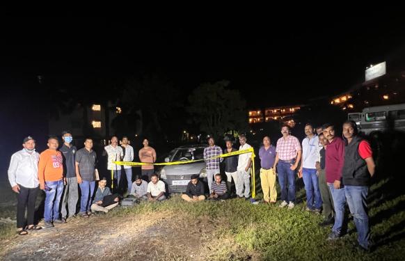 लोणावळ्यात एमडी ड्रग्स विक्रीसाठी आलेल्या चौघांवर पोलिसांची धडक कारवाई; मारुती स्विफ्ट कारसह अमली पदार्थ जप्त